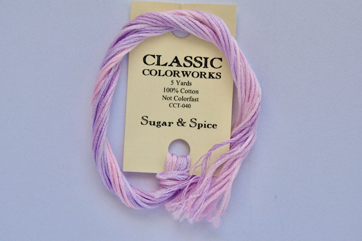 Sugar & Spice Classic Colorworks 6-Strand Hand-Dyed Embroidery Floss