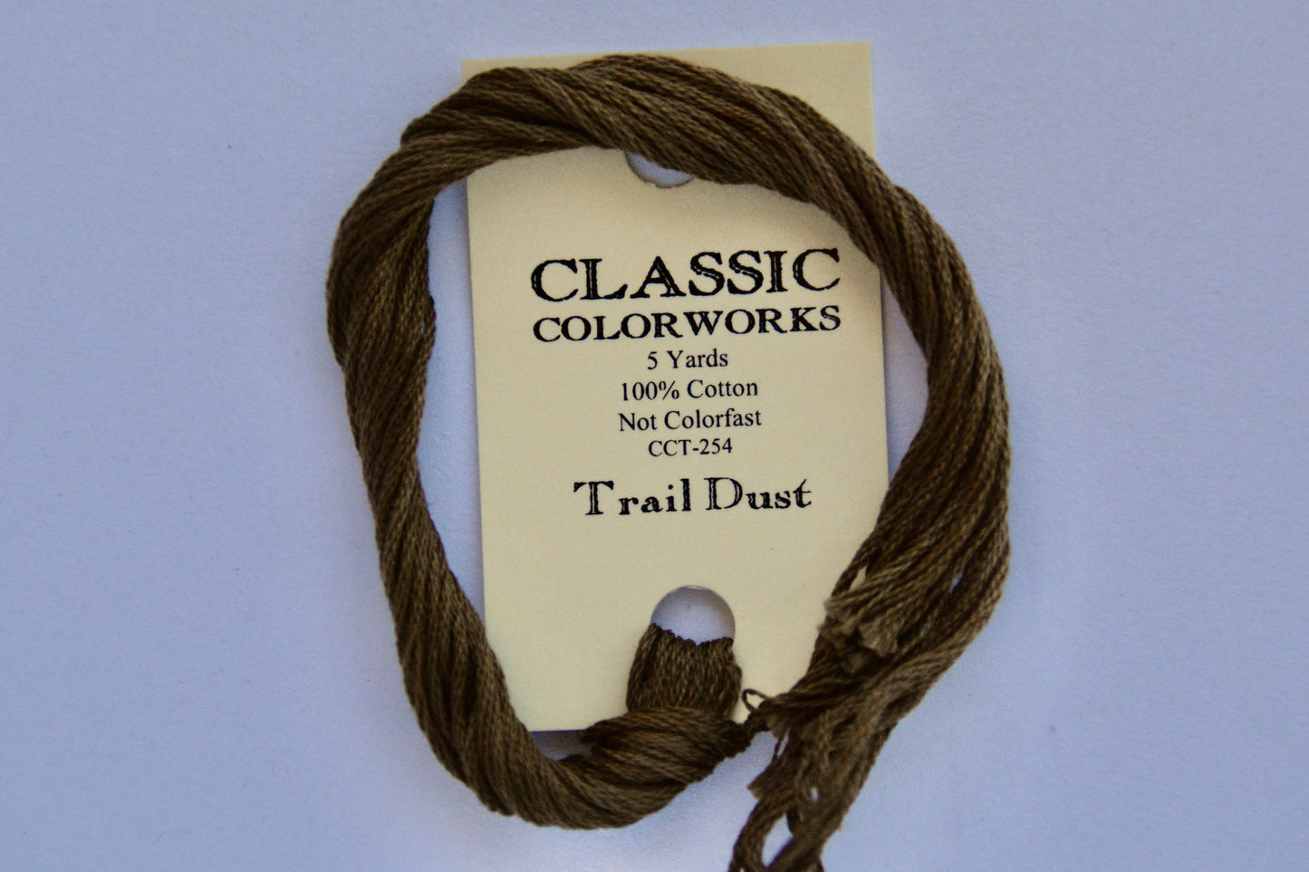 Trail Dust Classic Colorworks 6-Strand Hand-Dyed Embroidery Floss