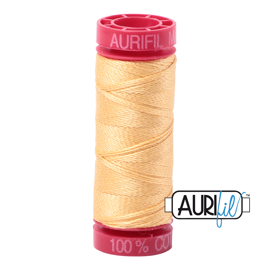 Aurifil Cotton Medium Butter Yellow 2130