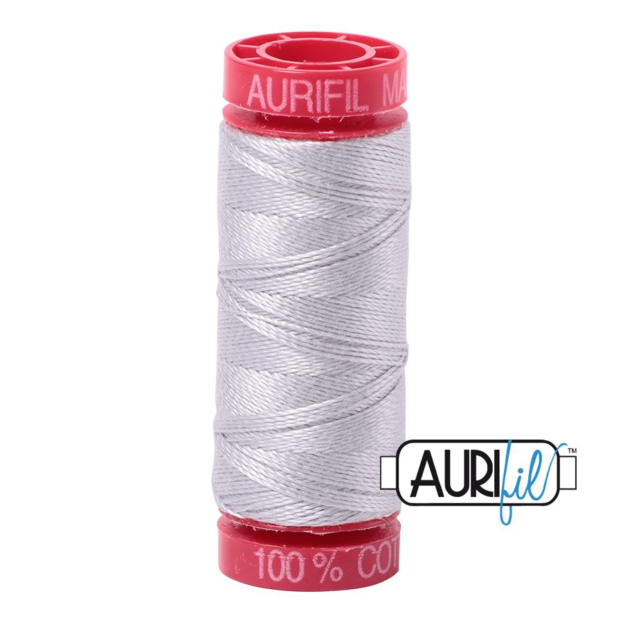 Aurifil Cotton Thread Aluminium 2615