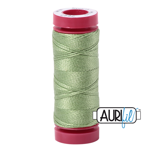 Aurifil 50wt Cotton Light Green Olive 2882 200m Spool