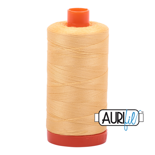 Aurifil Cotton Medium Butter Yellow 2130