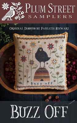 Buzz Off Cross Stitch Pattern Plum Street Samplers