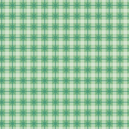 Bee Plaids - Cozy Design Leaf C12022 by Lori Holt for Riley Blake (sold in 25cm increments)