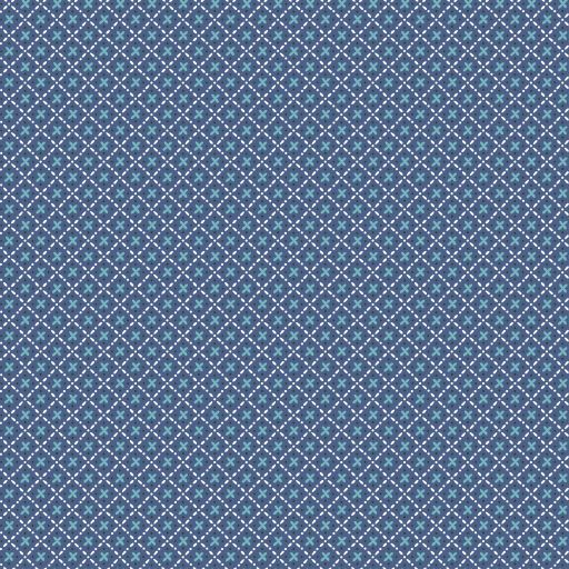 Bee Plaids Denim Barn Dance C12028 by Lori Holt for Riley Blake (sold in 25cm increments)