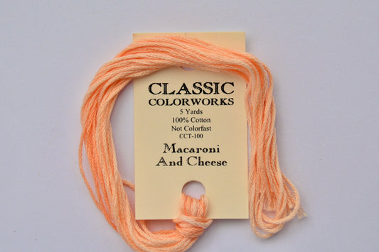 Macaroni And Cheese Colorworks 6-Strand Hand-Dyed Embroidery Floss