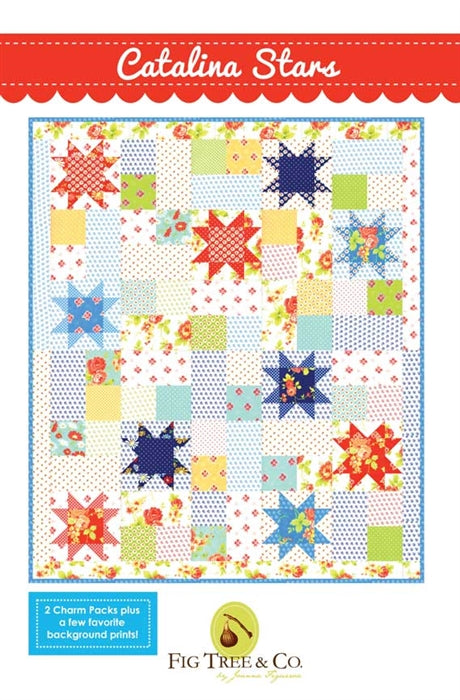 Catalina Stars Quilt Pattern Fig Tree Quilts