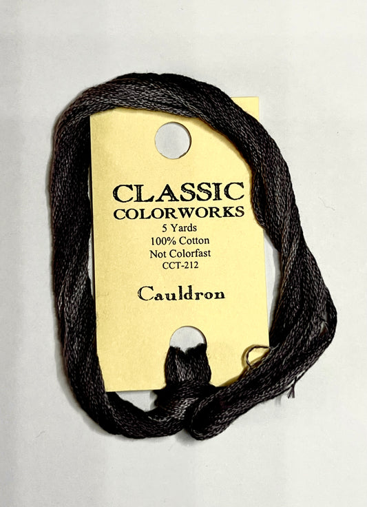 Cauldron Classic Colorworks 6 Strand Hand-Dyed Embroidery Floss