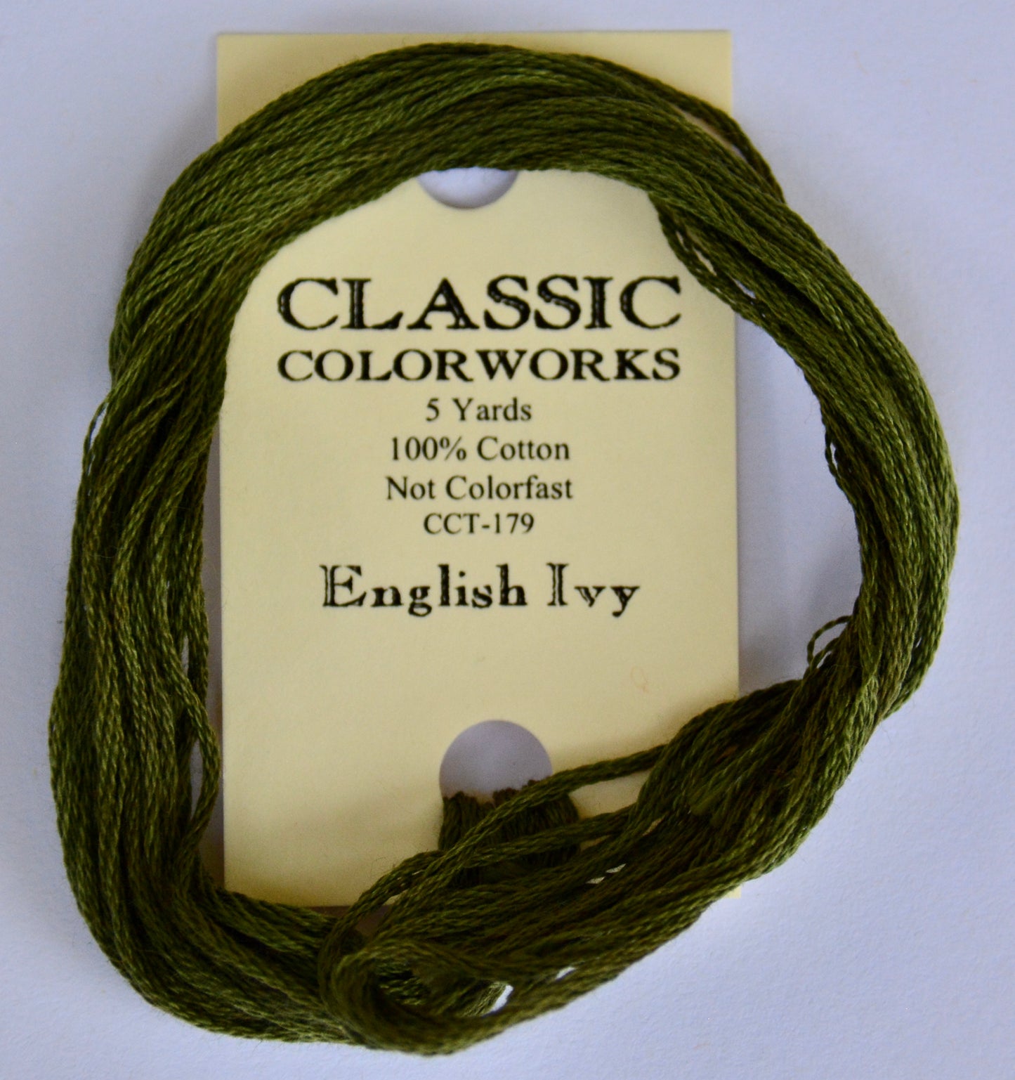 English Ivy Classic Colorworks 6-Strand Hand-Dyed Embroidery Floss