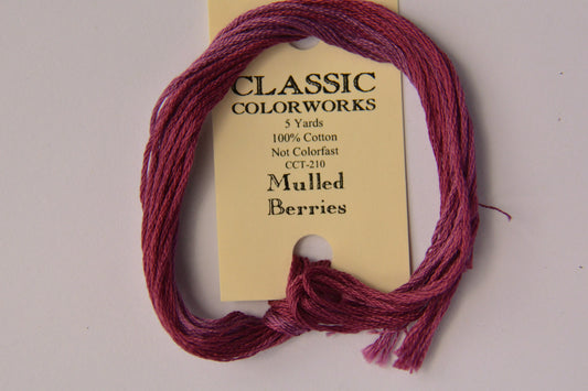 Mulled Berries Colorworks 6-Strand Hand-Dyed Embroidery Floss