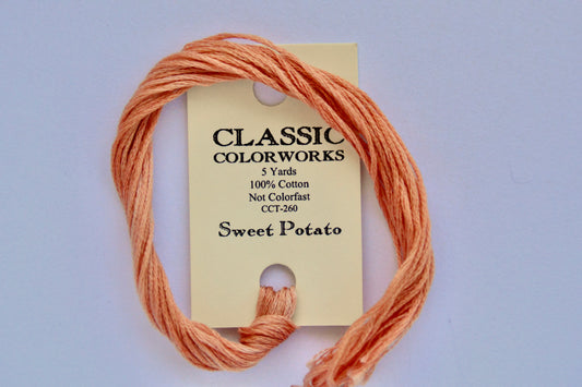 Sweet Potato Classic Colorworks 6-Strand Hand-Dyed Embroidery Floss