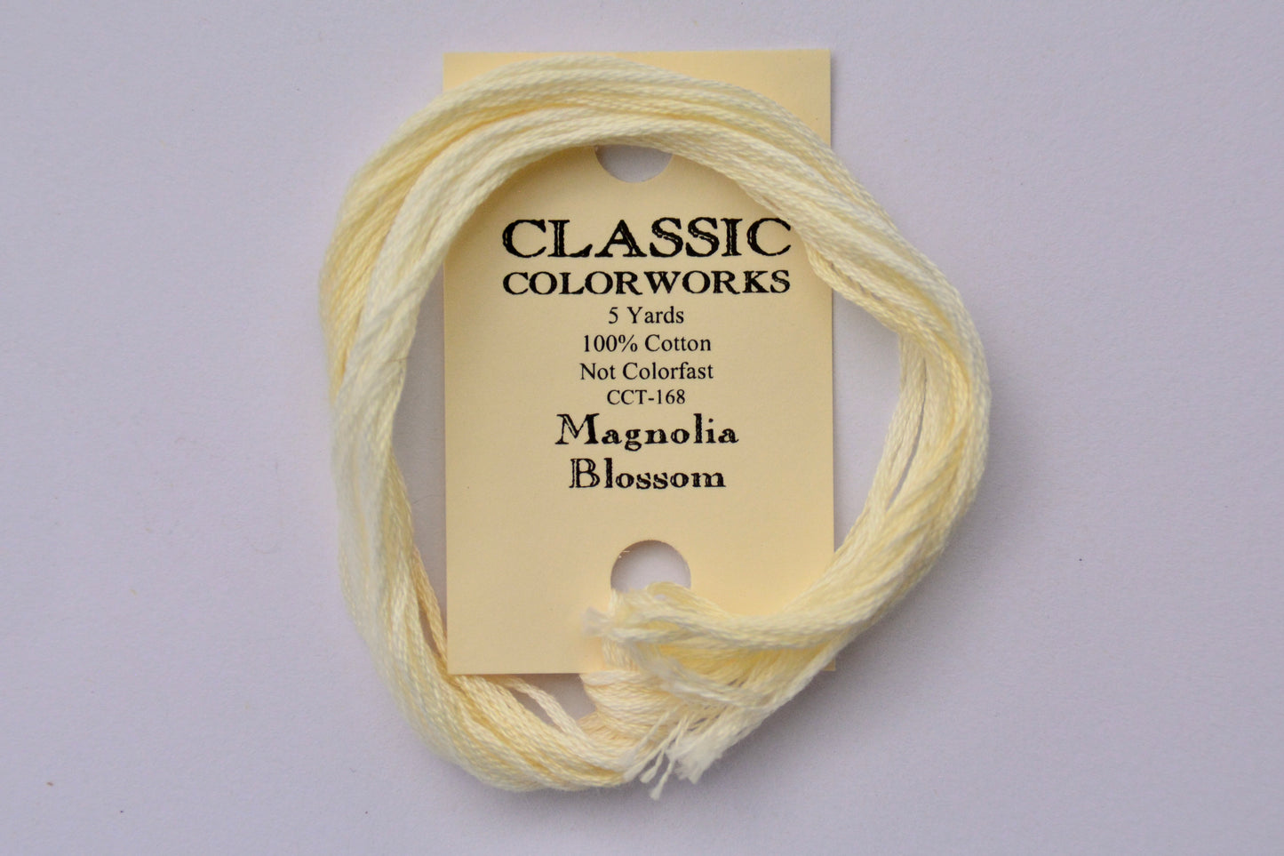 Magnolia Blossom Colorworks 6-Strand Hand-Dyed Embroidery Floss