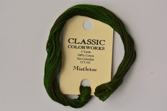 Mistletoe Colorworks 6-Strand Hand-Dyed Embroidery Floss