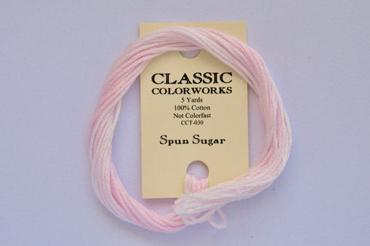 Spun Sugar Classic Colorworks 6-Strand Hand-Dyed Embroidery Floss