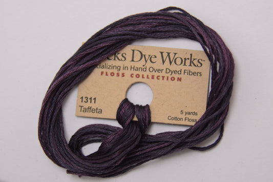 Taffeta 1311 Weeks Dye Works 6-Strand Hand-Dyed Embroidery Floss