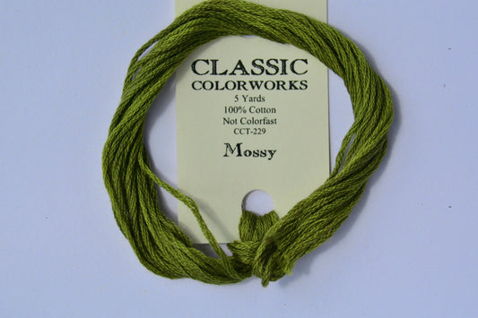 Mossy Colorworks 6-Strand Hand-Dyed Embroidery Floss