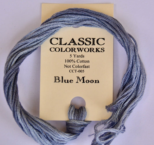 Blue Moon Classic Colorworks 6-Strand Hand-Dyed Embroidery Floss