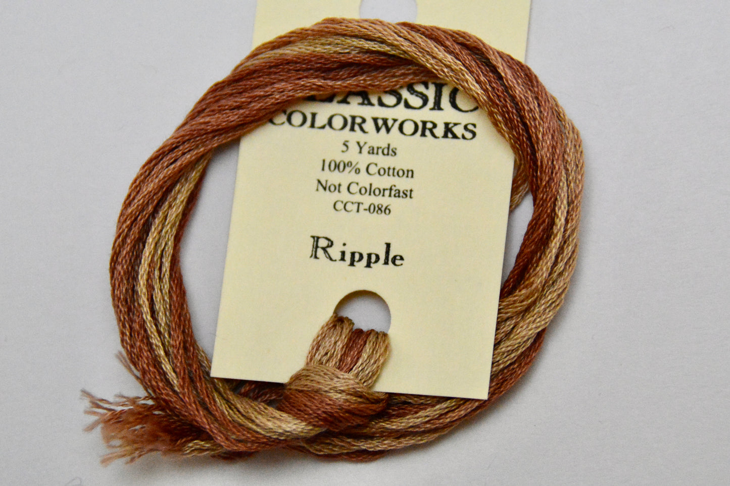 Ripple Classic Colorworks 6 Strand Hand Dyed Embroidery Floss The Rural Stitch Co