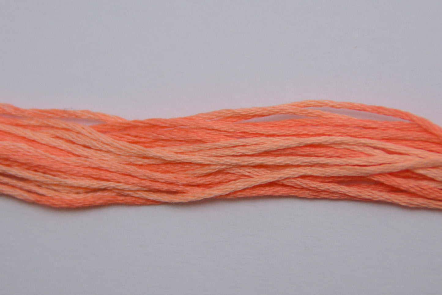 Cantaloupe 2243 Weeks Dye Works 6-Strand Hand-Dyed Embroidery Floss