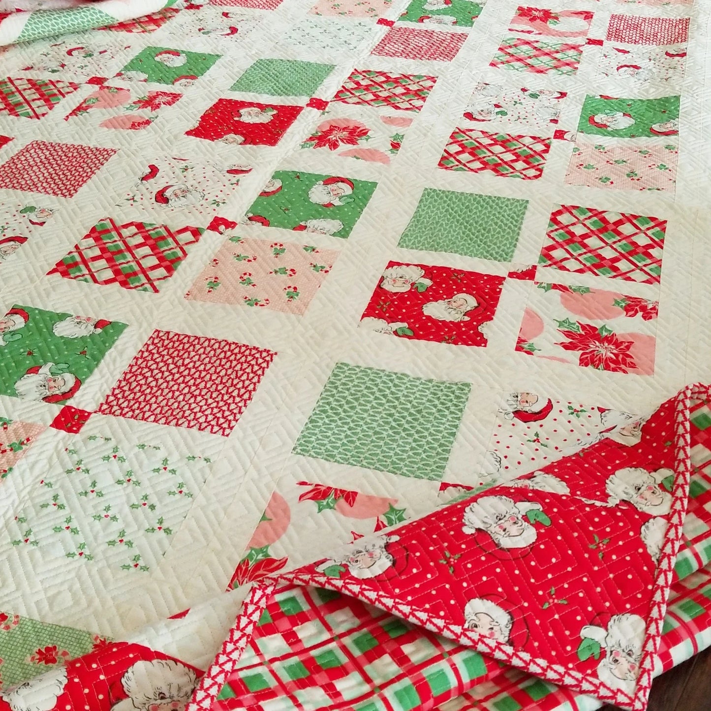 Four Square Quilt Pattern by A Quilting Life