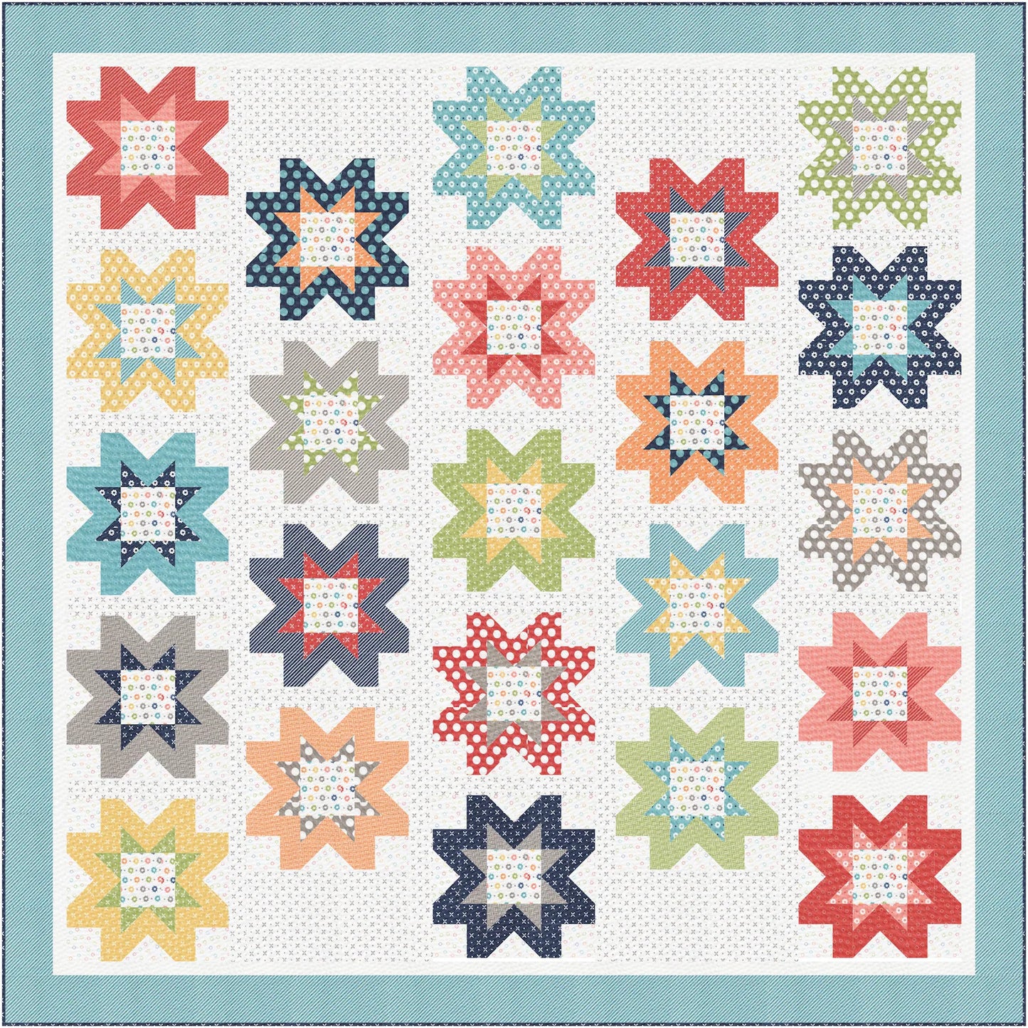 Fresh Flowers Quilt Pattern by A Quilting Life