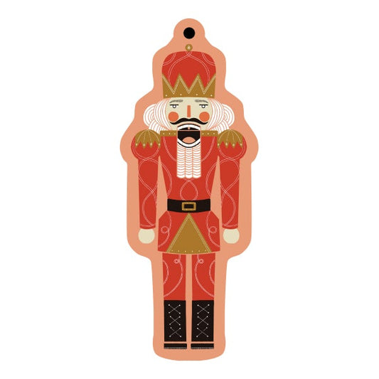 Gingiber Nutcracker Gift Tag Set of 8