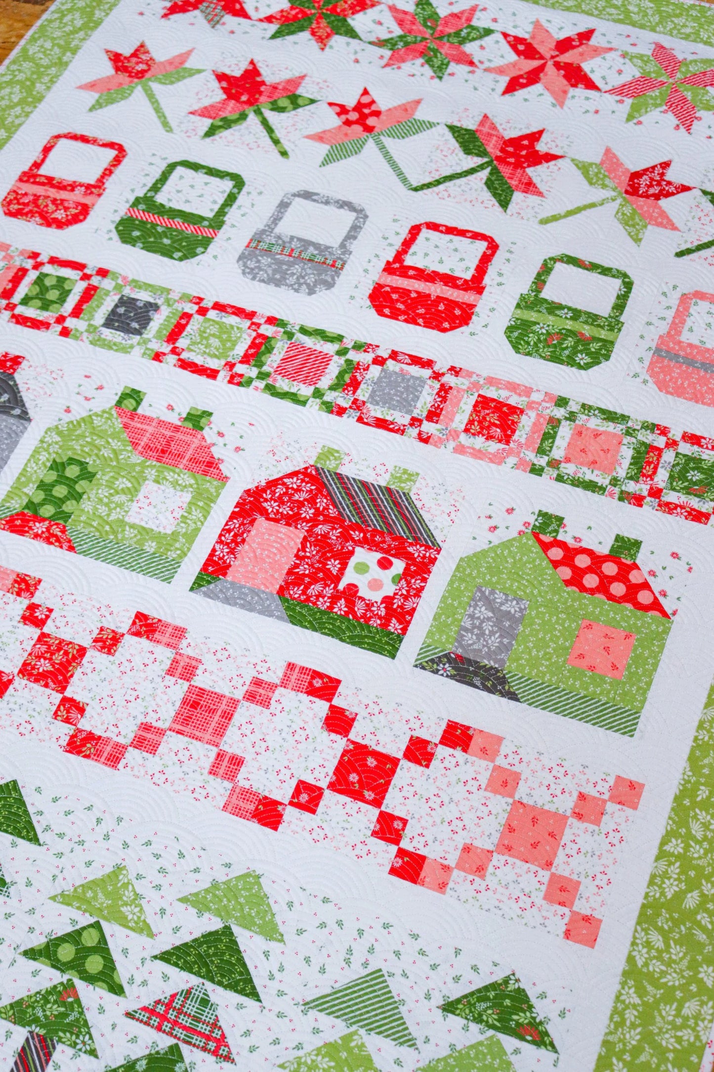 Home Sweet Home Quilt Pattern by A Quilting Life