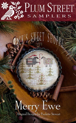 Merry Ewe Cross Stitch Pattern Plum Street Samplers