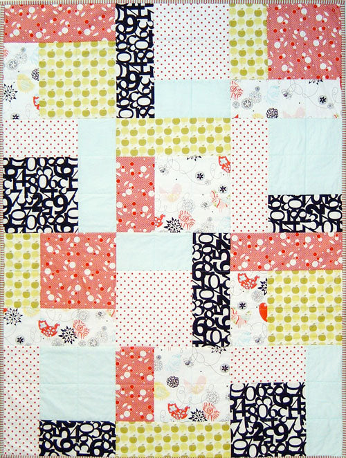 Mod Cot Quilt Pattern by Emma Jean Jansen