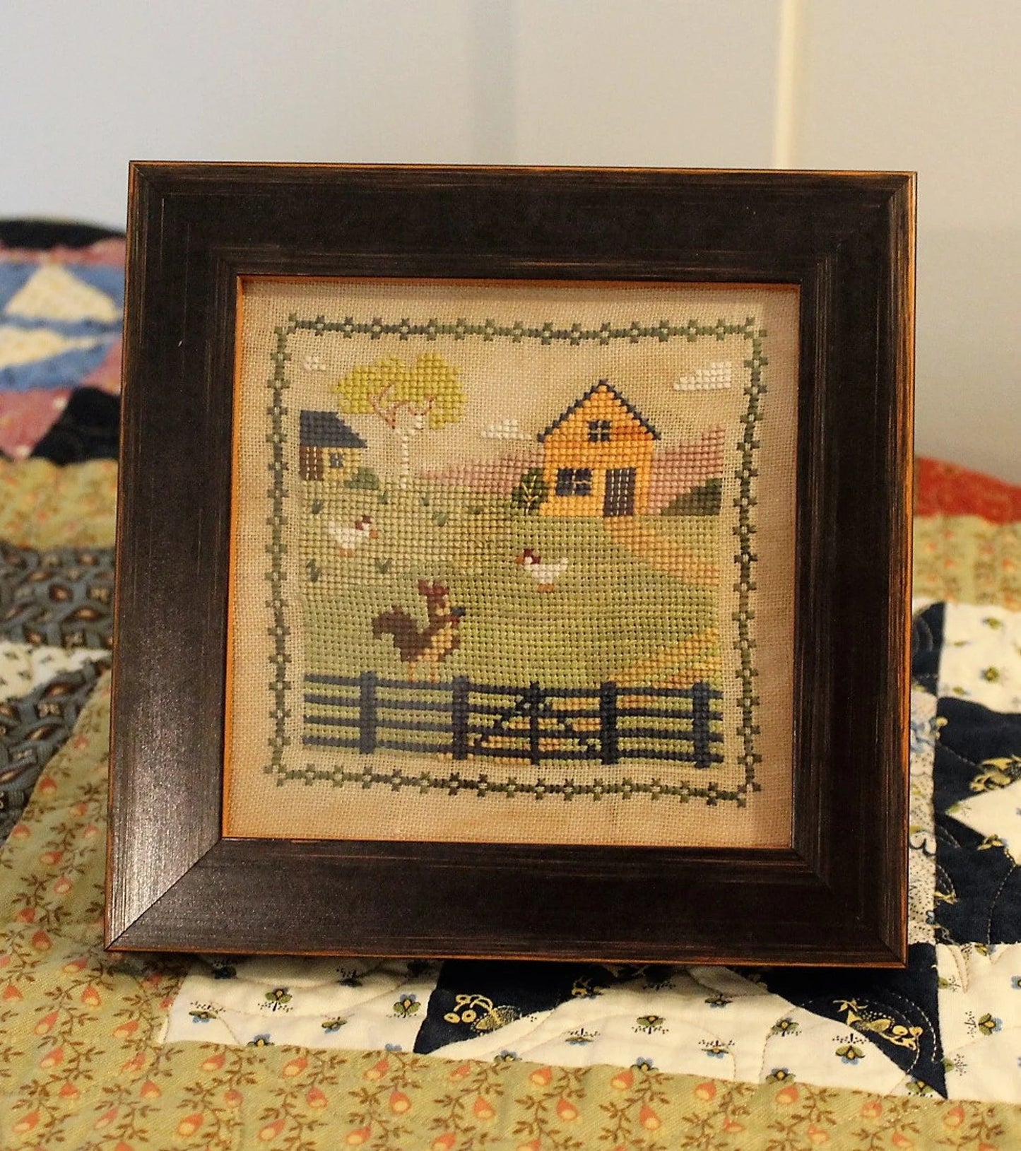 Nothing Gold Can Stay Cross Stitch Pattern by Cosford Rise Stitchery