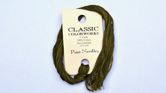 Pine Needles Classic Colorworks 6 Strand Hand-Dyed Embroidery Floss