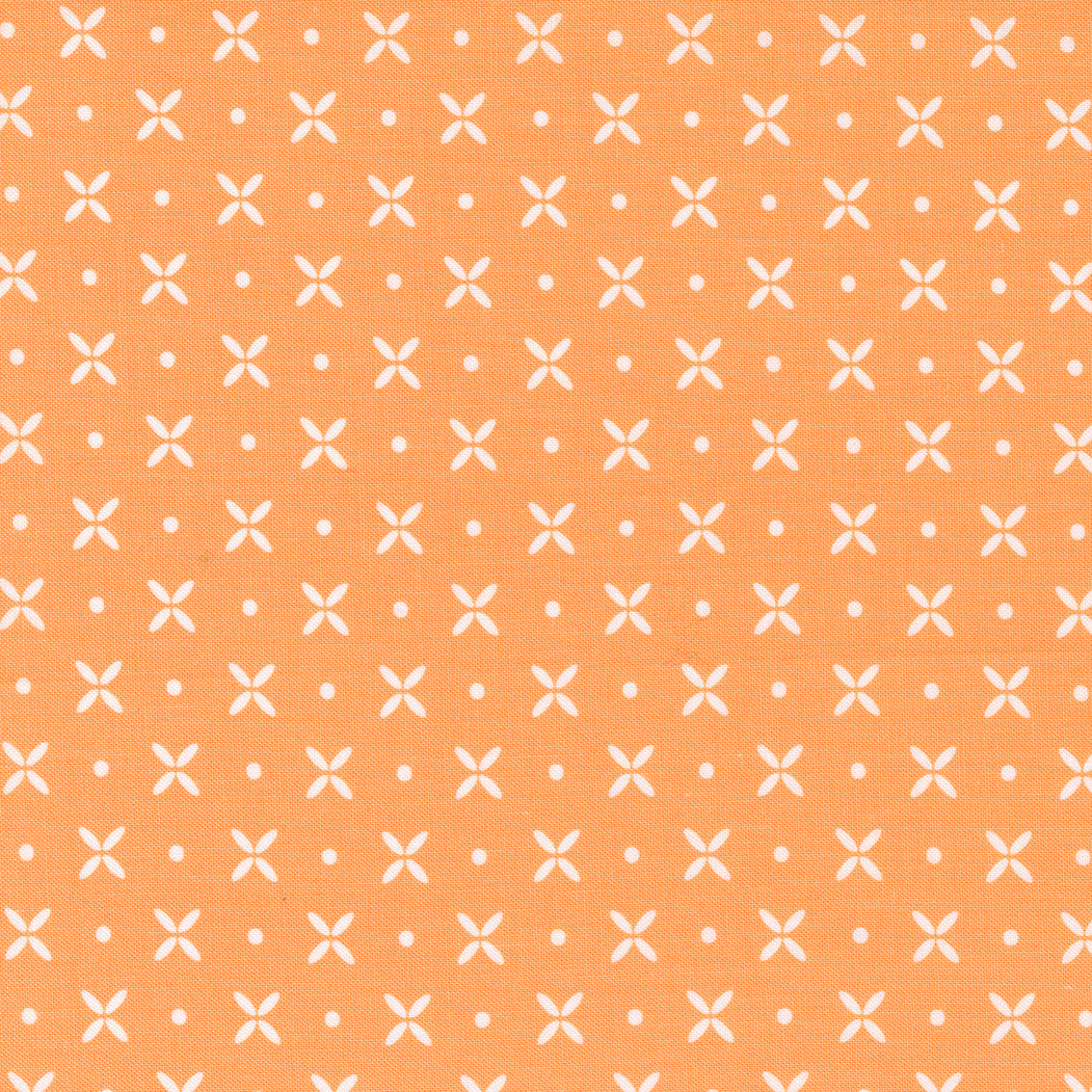 Simply Delightful Apricot Orange Peel M3764122 Meterage by Sherri and Chelsi for Moda fabrics (Sold in 25cm increments)