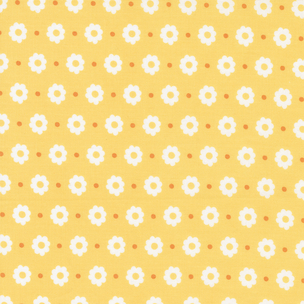 Simply Delightful Buttercup Petal M3764023 Meterage by Sherri and Chelsi for Moda fabrics (Sold in 25cm increments)