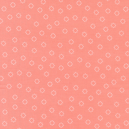 Simply Delightful Carnation Daisy Dots M3764425 Meterage by Sherri and Chelsi for Moda fabrics (Sold in 25cm increments)