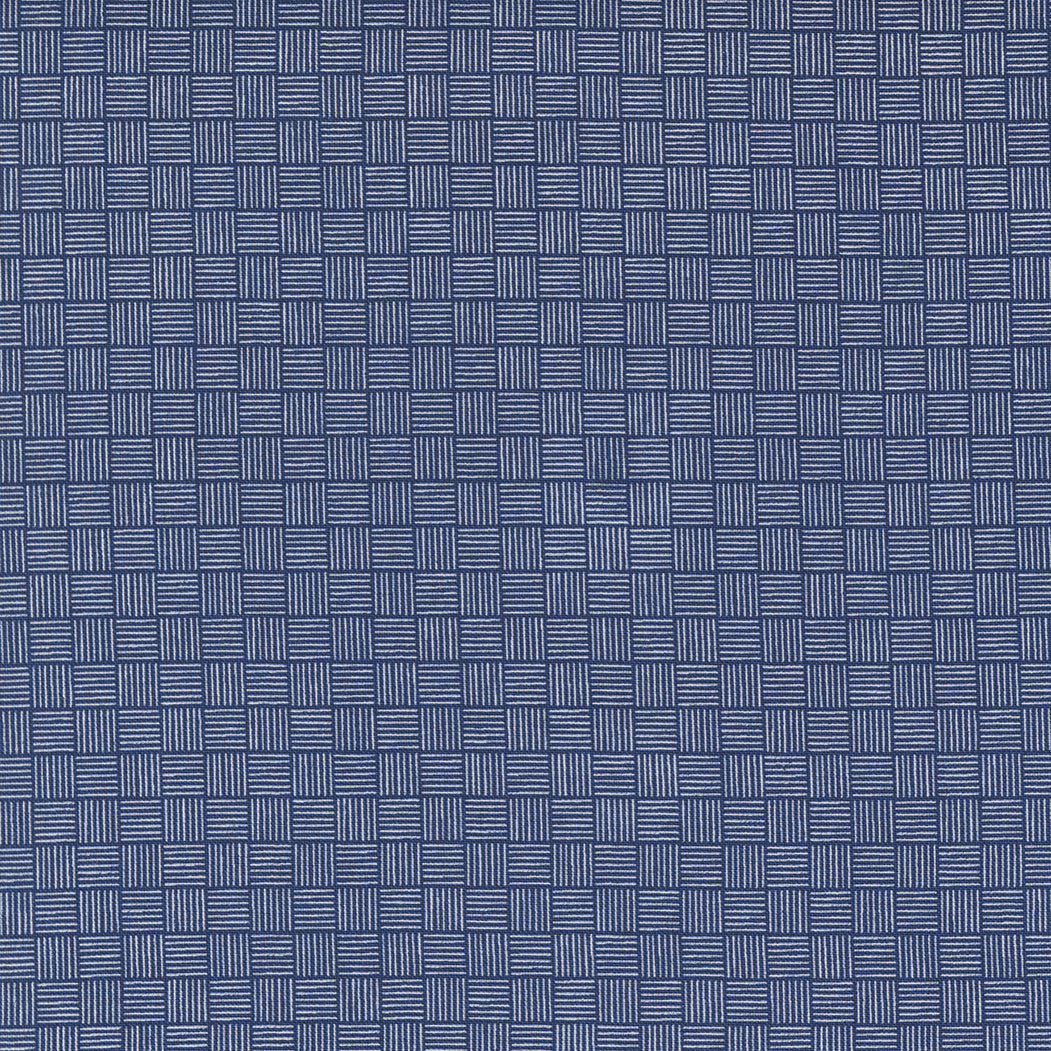 Simply Delightful Nautical Blue Waffle Meterage by Sherri and Chelsi for Moda fabrics (Sold in 25cm increments)