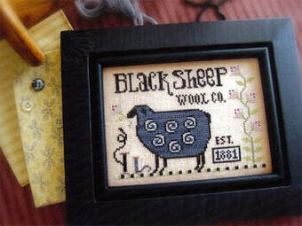 Sophie's Sheep Cross Stitch Pattern Plum Street Samplers