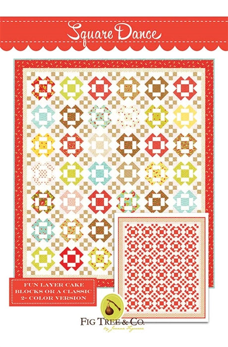 Square Dance Quilt Pattern Fig Tree Quilts