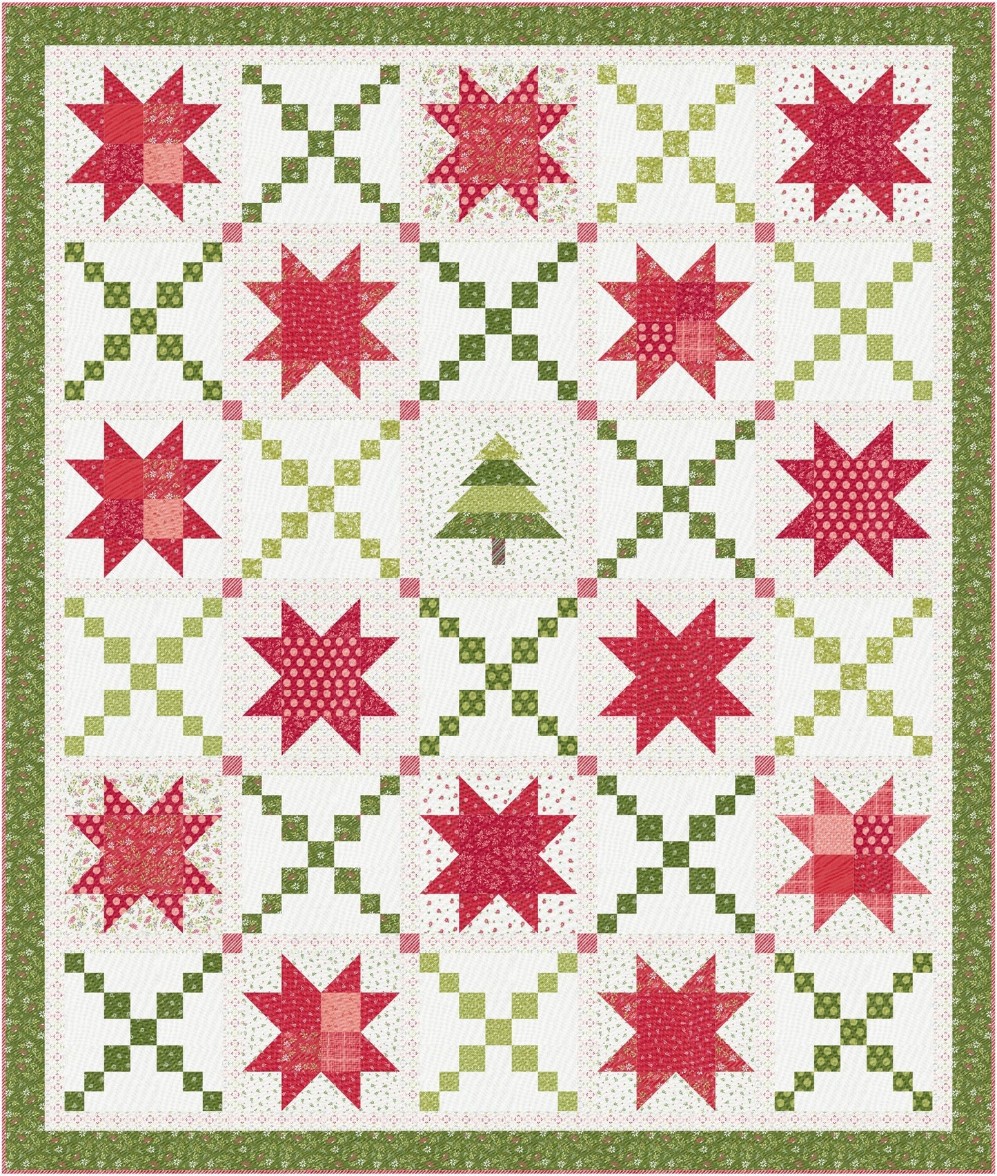 Sugar Pine Stars Quilt Pattern by A Quilting Life