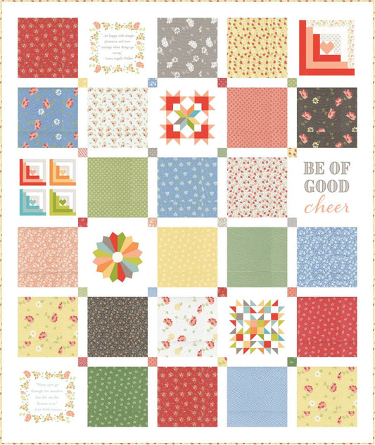 Sweet Pea Quilt Pattern by Chelsi Stratton Designs