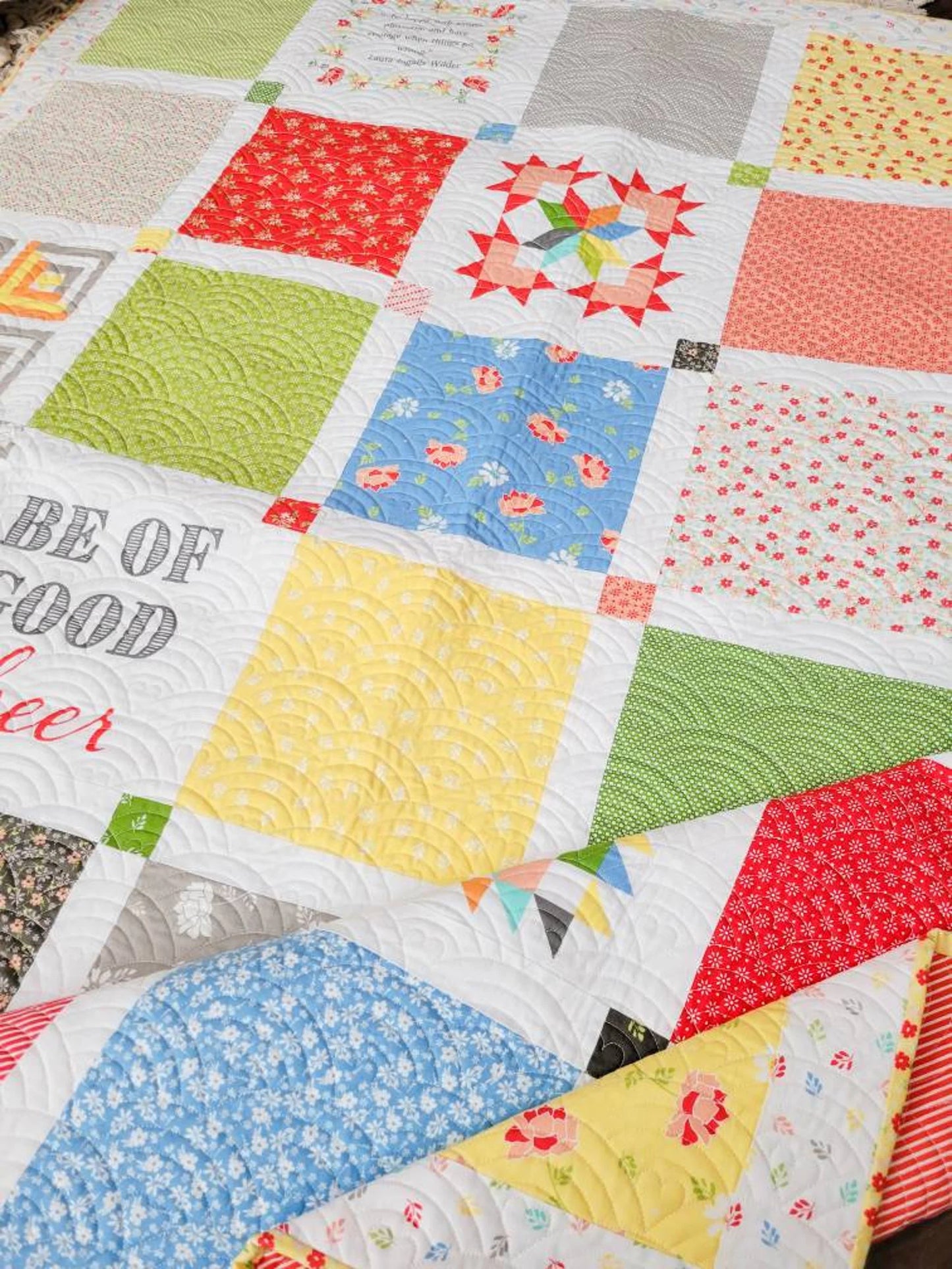 Sweet Pea Quilt Pattern by Chelsi Stratton Designs