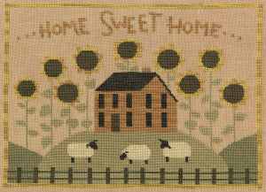 Sunflower House Cross stitch pattern by Teresa Kogut