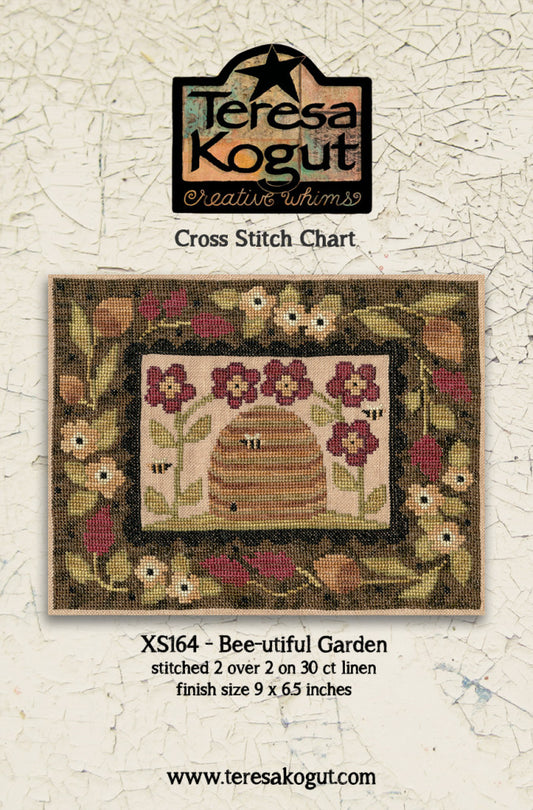 Beeautiful Garden Cross stitch pattern by Teresa Kogut