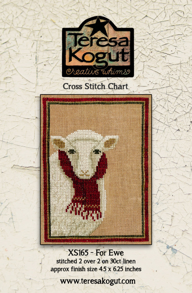 For Ewe Cross stitch pattern by Teresa Kogut
