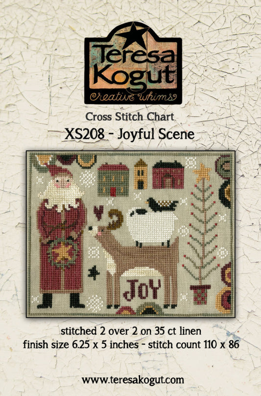 Joyful Scene Cross stitch pattern by Teresa Kogut
