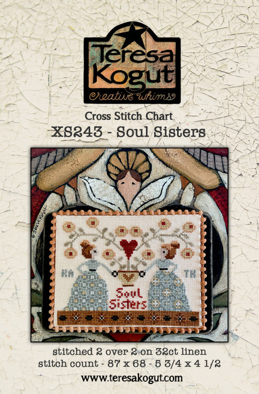 Soul Sisters Cross stitch pattern by Teresa Kogut