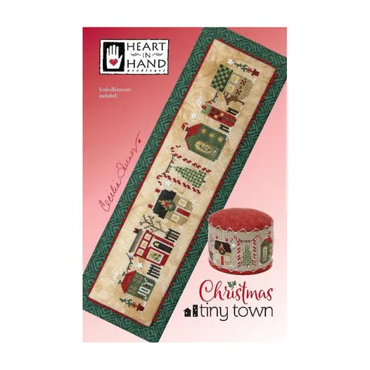 Christmas Tiny Town Cross Stitch Pattern Heart in Hand