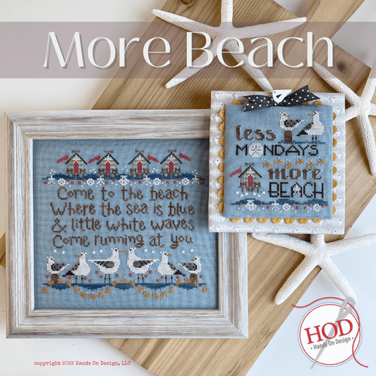 Hands on Design More Beach Cross Stitch Pattern