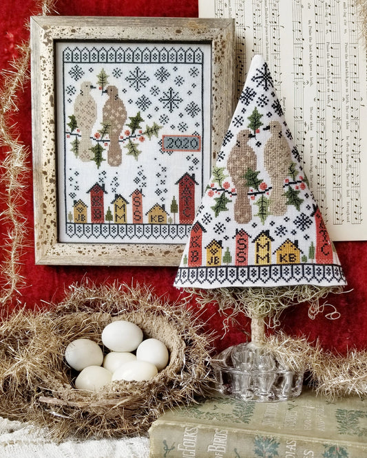 Second Day of Christmas Sampler and Tree Pattern Hello from Liz Mathews